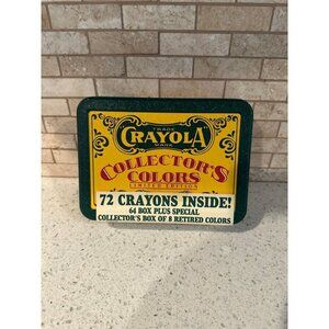 Vintage Crayola Tin with 72 Crayons